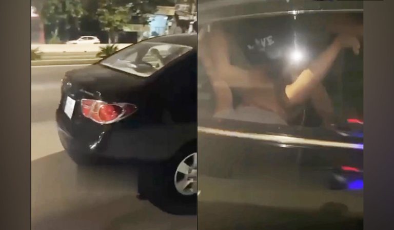 Đà Nẵng – Nứng quá dừng ô tô địt nhau giữa đường